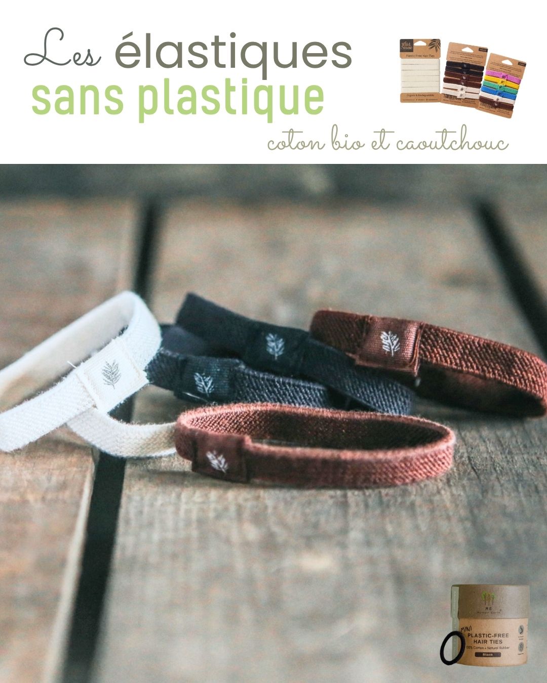 D&eacute;couvrez nos &eacute;lastiques sans plastique, con&ccedil;us en coton biologique et caoutchouc naturel sur sans-bpa.com !
